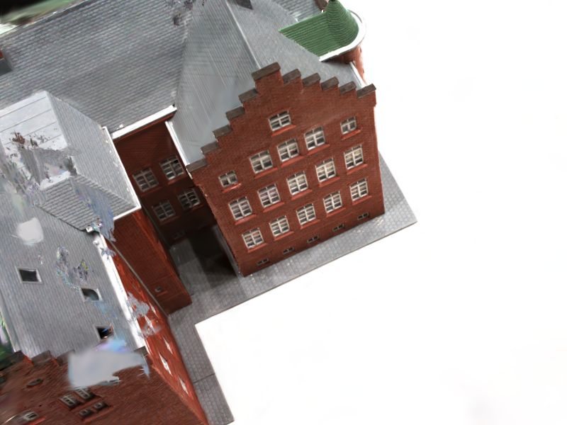 TSGS render of held-out DTU view 0